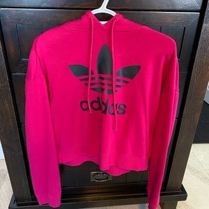 ADIDAS PINK HOODIE